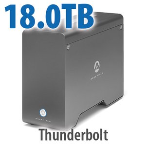 18.0TB OWC Node Titan SE Thunderbolt NVMe RAID External Storage Solution with SoftRAID