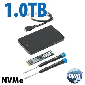 1.0TB OWC Aura Pro X2 Complete PCIe 3.1 NVMe SSD Upgrade Solution for Select MacBook Air, MacBook Pro (2013 - 2017)