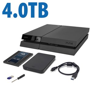 4.0TB OWC DIY Internal HDD to SSD Upgrade Bundle for Sony PlayStation 4 with USB Flash Drive, Tool & More