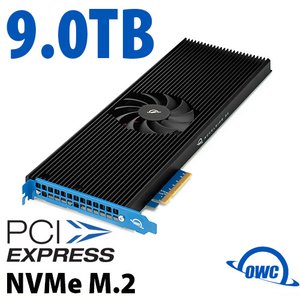 9.0TB OWC Accelsior SE PCIe 3.0 NVMe M.2 SSD Storage Solution with SoftRAID
