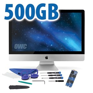 DIY Kit: 500GB OWC Aura 6G Solid-State Drive Add-In Solution for iMac (2012-2013)