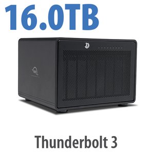 16.0TB OWC ThunderBay 8 Eight-Drive Thunderbolt External Storage Solution with SoftRAID