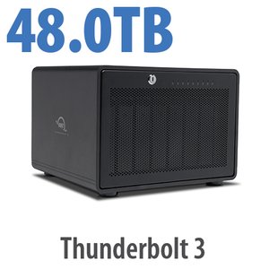 48.0TB OWC ThunderBay 8 Eight-Drive Thunderbolt External Storage Solution with SoftRAID