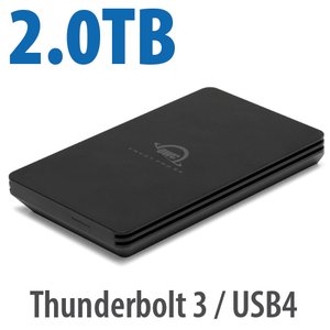 2.0TB OWC Envoy Pro SX Thunderbolt (40Gb/s) Bus-Powered Portable NVMe SSD