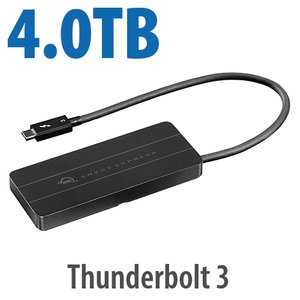 4.0TB OWC Envoy Express Thunderbolt 3 Bus-Powered Portable NVMe M.2 SSD Storage Solution