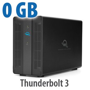 OWC Mercury Pro U.2 Dual High-Performance Thunderbolt NVMe SSD External Storage Enclosure with SoftRAID