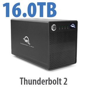 16.0TB OWC ThunderBay 4 mini RAID 5 Four-Drive HDD External Thunderbolt 2 Storage Solution