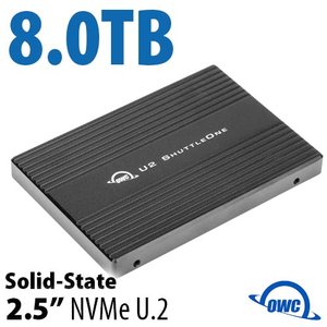 8.0TB OWC U2 ShuttleOne NVMe U.2 SSD