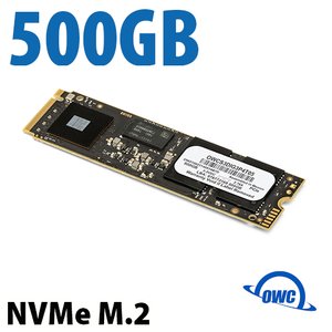 (*) 500GB OWC Aura Ultra IV PCIe 4.0 NVMe M.2 2280 SSD