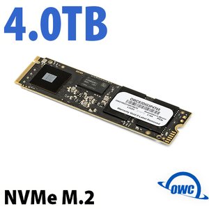 (*) 4.0TB OWC Aura Ultra IV PCIe 4.0 NVMe M.2 2280 SSD with DRAM