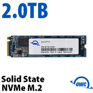 (*) 2.0TB OWC Aura Ultra III PCIe 3.0 NVMe M.2 2280 SSD