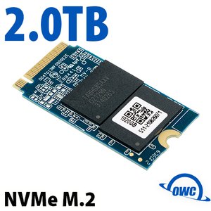 (*) 2.0TB OWC Aura Pro III PCIe 3.0 NVMe M.2 2242 SSD