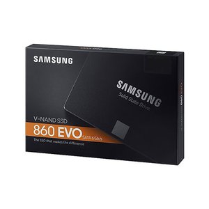 (*) 500GB Samsung 860 EVO Series 2.5-inch 7mm SATA 6.0Gb/s (3.0Gb/s and 1.5Gb/s backwards compatible) Solid-State Drive