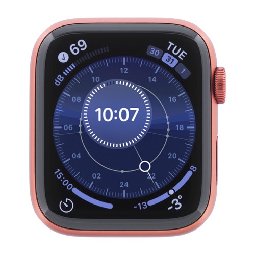 Apple Watch Series 6 USA/Global GPS + Cellular (Unlocked) - 44mm (PRODUCT) RED Aluminum Case