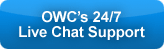 OWCs 24/7 Live Chat Support