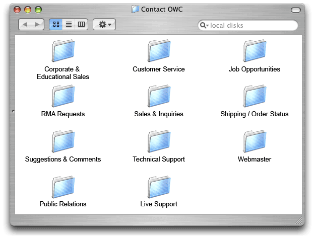 Contact OWC