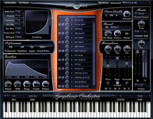 EASTWEST/QUANTUM Symphonic Orchestra Silver Complete