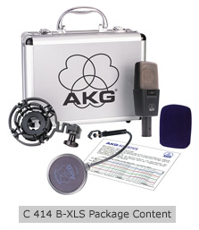 AKG C 414 B-XLS Package Content