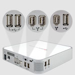FireWire and USB ports