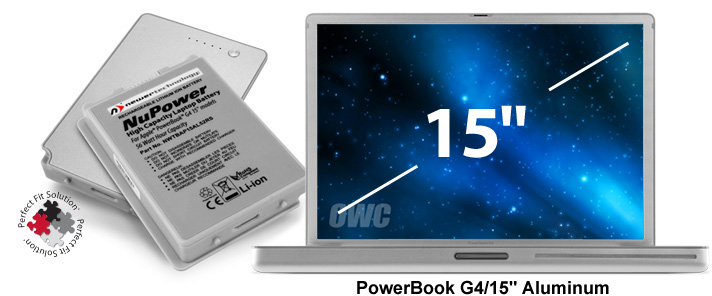 M5884, M8407, A1001, A1025, 48 Watt-Hour NewerTech NuPower® Battery