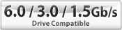 6.0 / 3.0 / 1.5Gb/s