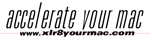 Xlr8yourmac logo