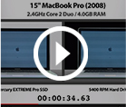SSD Boot Test - MacBook Pro 15 2008