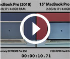SSD Boot Test - MacBook Pro 2010 vs 2011