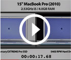 SSD Boot Test - MacBook Pro i5 2010