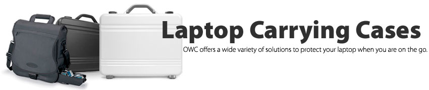 Laptop Carrying Cases OWC offers a wide variety of solutions to protect you laptop when you are on the go.