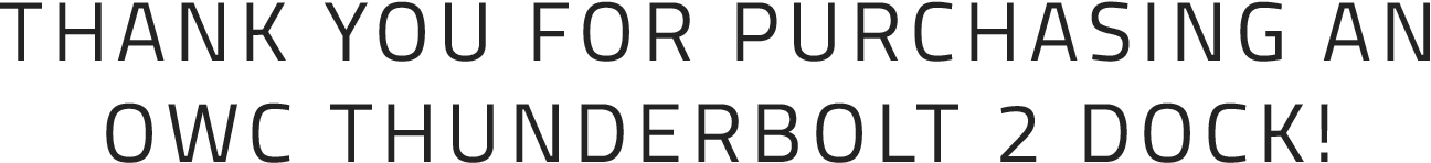 Review Your Thunderbolt