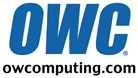 Other World Computing OWC logo with url.