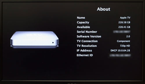 About This AppleTV