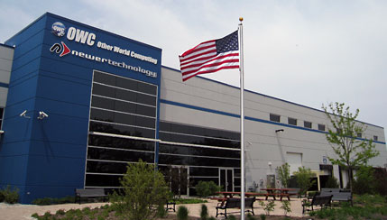OWC's American Flag raised to full mast at 12:00PM