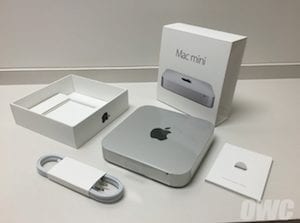 New 2014 Mac mini with Fusion Drive Unboxing