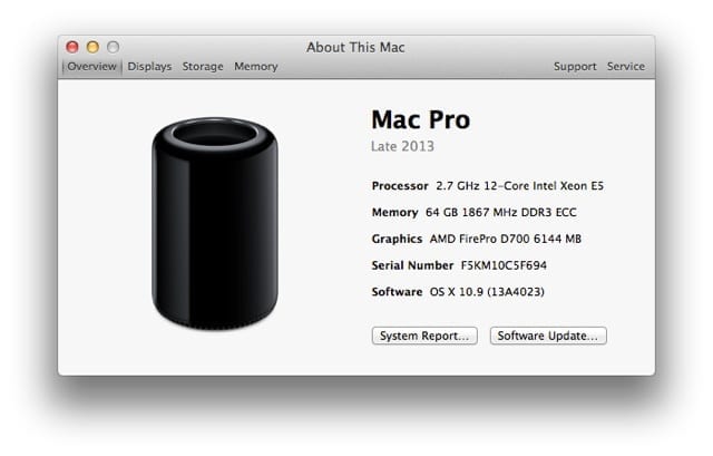 OWC Tests Mac Pro 2013 With 12-Core Processor