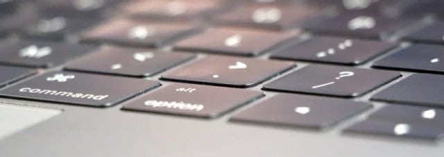 keyboard of 12-inch MacBook