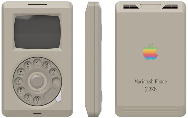 Macintosh Phone Concept by Pierre Cerveau