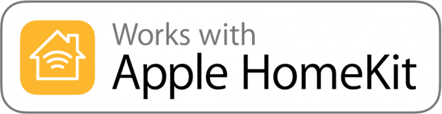 Works with Apple HomeKit badge