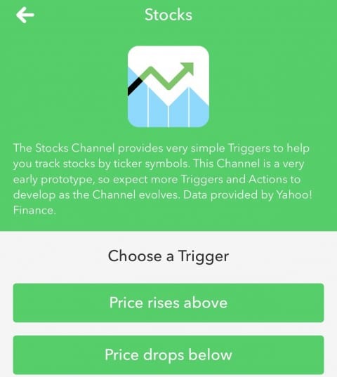 Stocks Channel in IF app