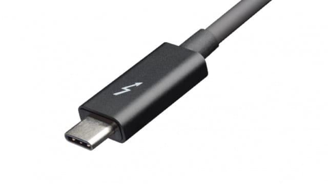 Thunderbolt 3 cable using the USB Type-C (USB-C) connector