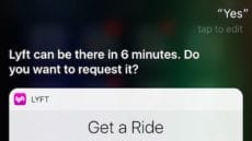 Siri, get me a Lyft to the airport!