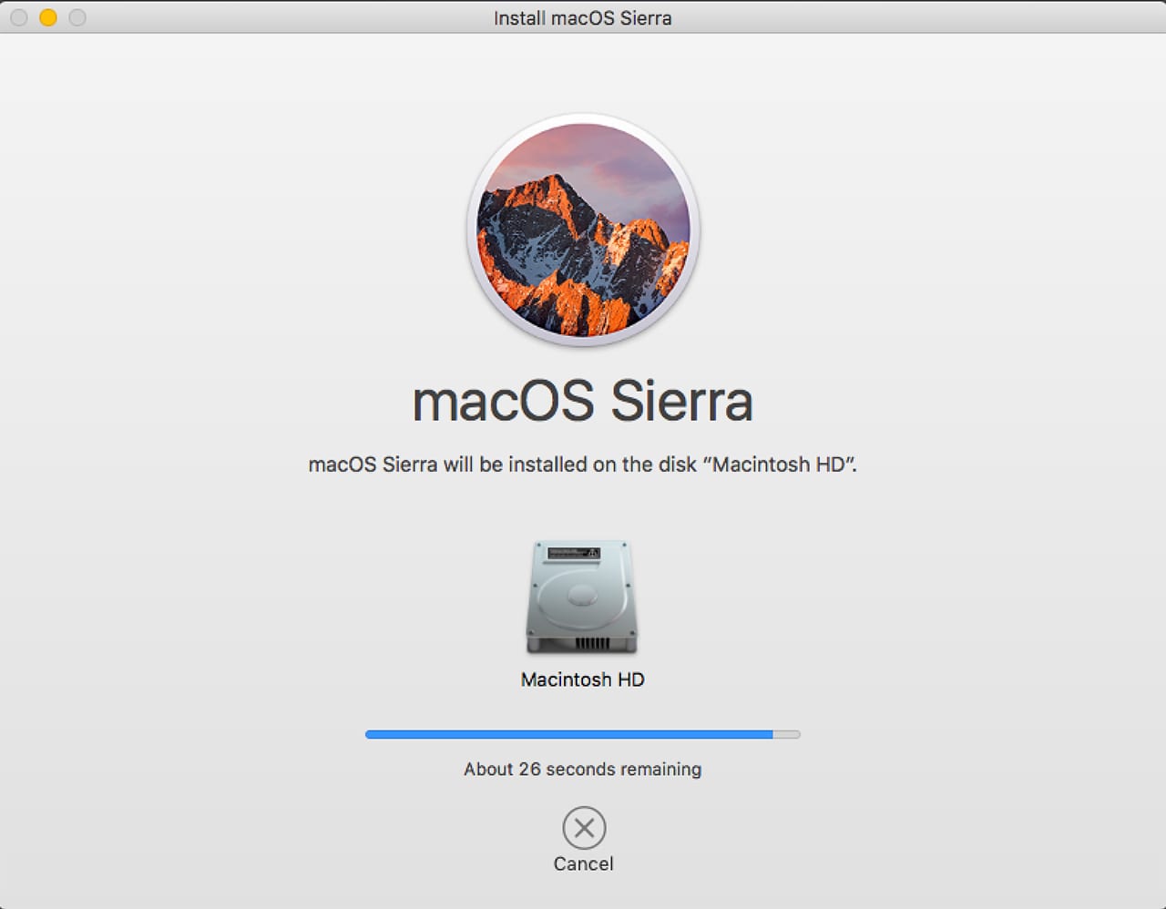 (Once the install is complete and your Mac restarts, it may fail to complete the reboot process.)