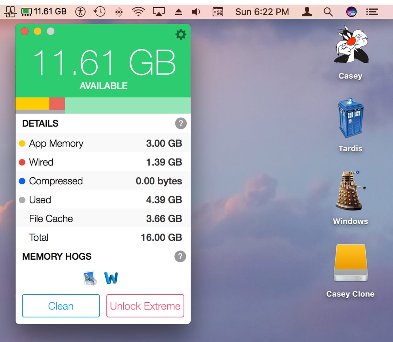 how to free up space on mac ram