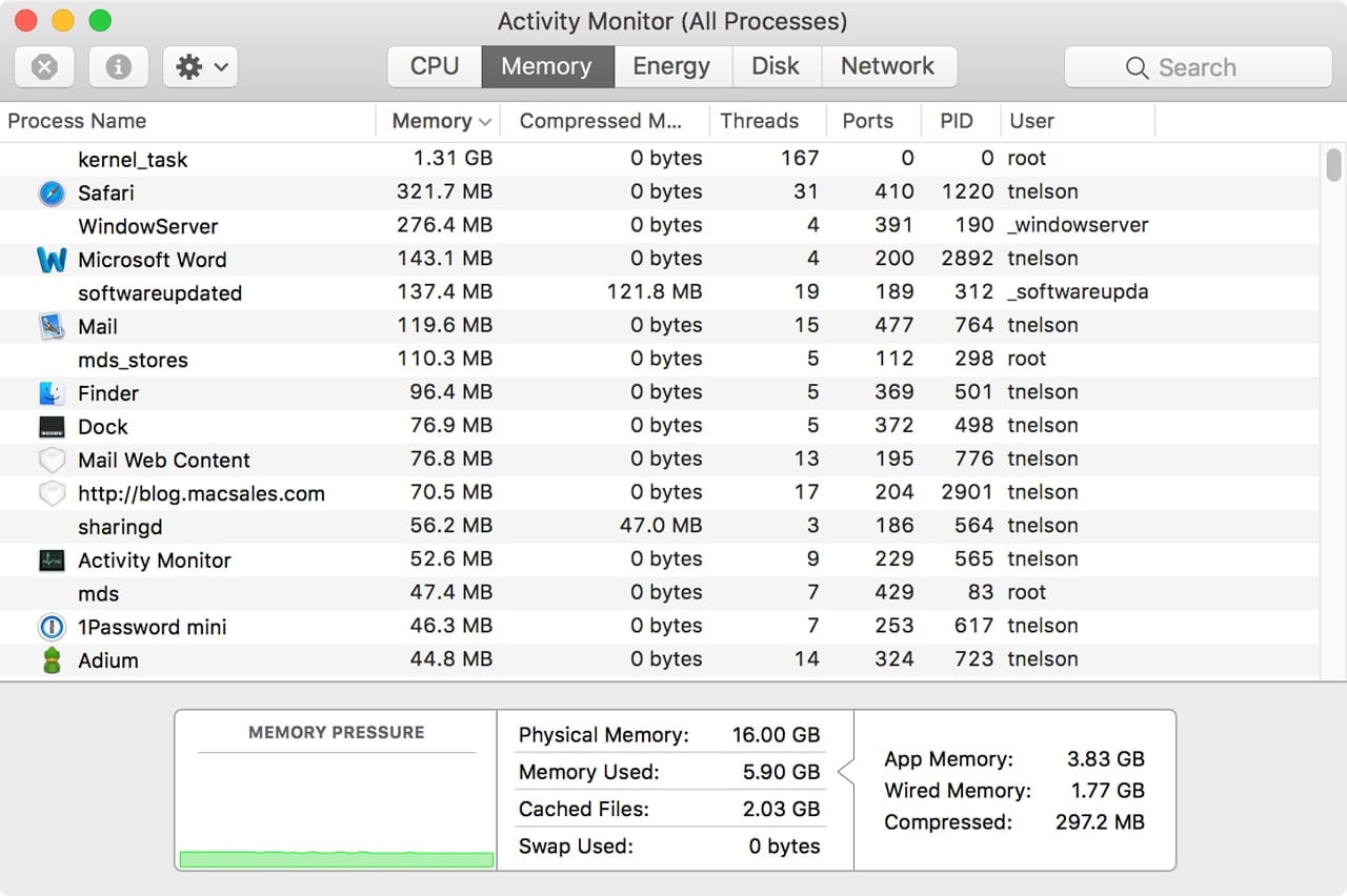 diagnostic for video issues mac