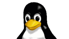 Tux the penguin, the official mascot of Linux