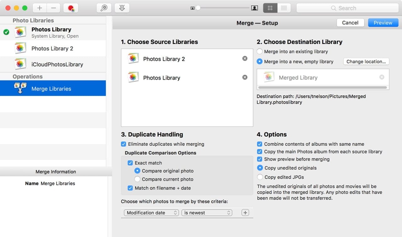 Mac Photos How To Open Two Libraries Simultaneously