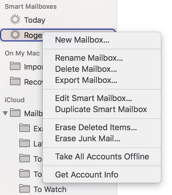 Automate Emails With Smart Mailboxes For Mac