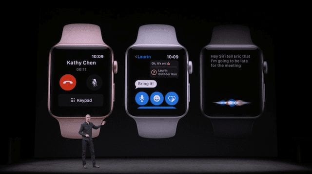 Apple's Jeff Williams introduces the Apple Watch Series 3