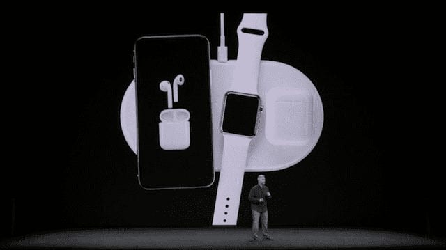 The Apple AirPower charging pad, available next year
